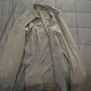 Van Heiden Flex Slim Fit Button Up Dress Shirt